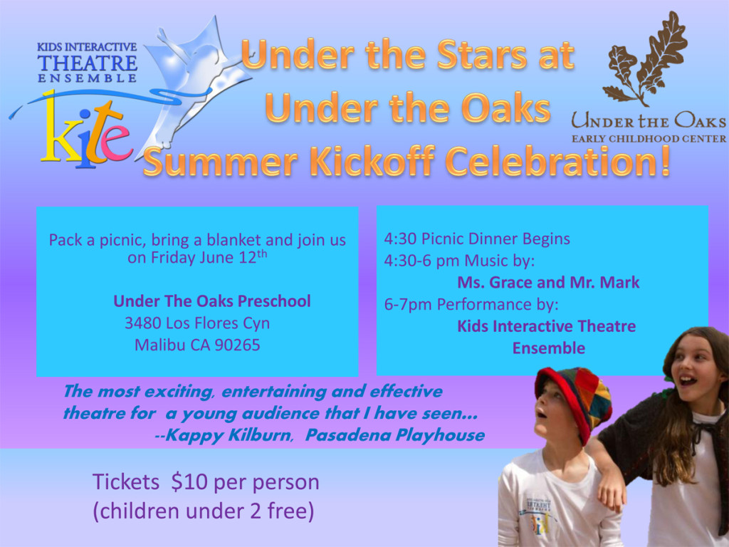 Under the Stars at  Under the Oaks Summer Kickoff Celebration!